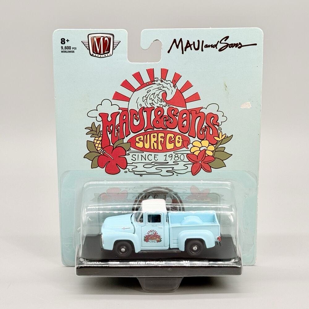 1956 Ford F-100 Truck Maui and Sons Surf Co M2 Machines Auto-Drivers